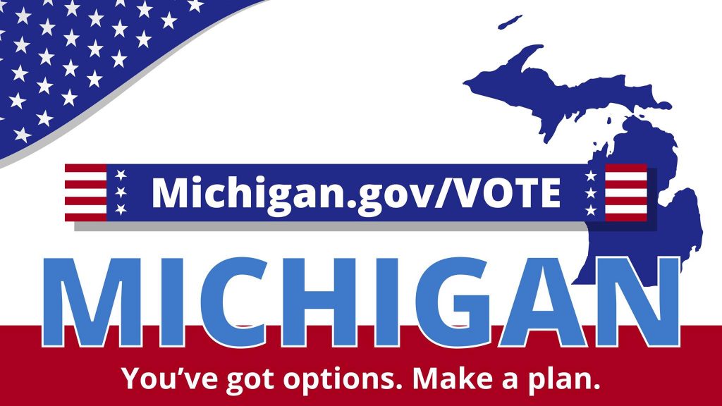michigan.gov/vote You've got options. Make a plan.